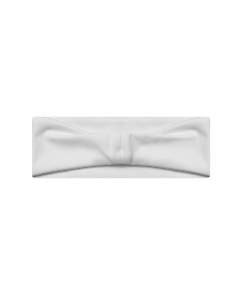 LÝFT Logo Hairband - White