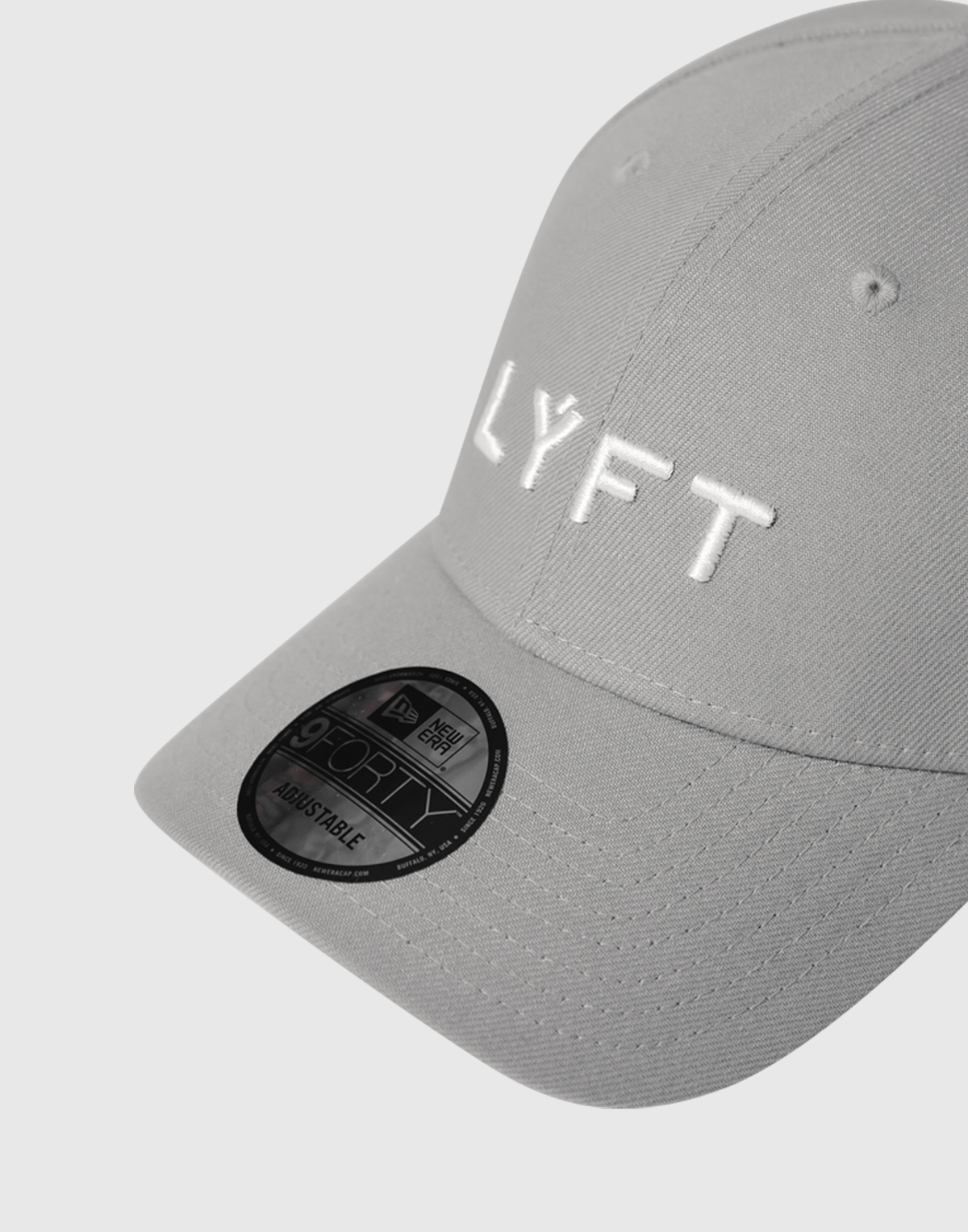 LÝFT × New Era 9Forty - Grey