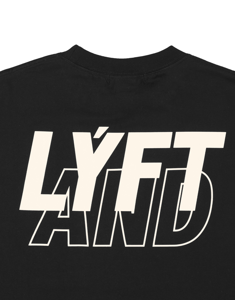 LÝFT × WIND AND SEA Big Long T-Shirt - Black