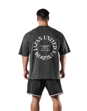 JP × UK Ring Vintage Oversize T-Shirt - Beige – LÝFT JP × UK Ring Vintage Oversize T-Shirt - Beige – LÝFT
