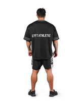 LÝFT Mesh Baseball Shirt - Black LÝFT Mesh Baseball Shirt - Black