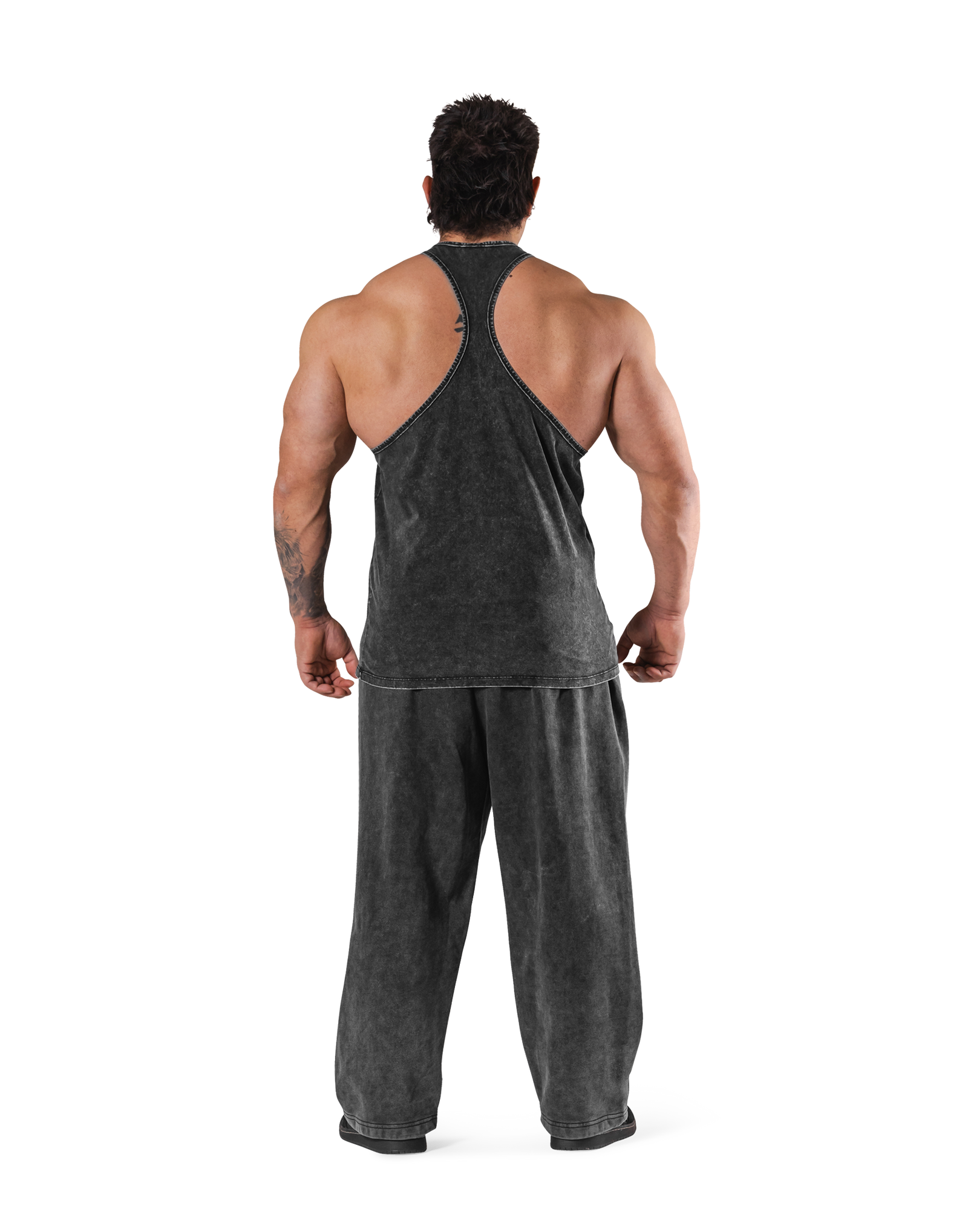 BTL Logo Vintage Training Tank Top - Black – LÝFT