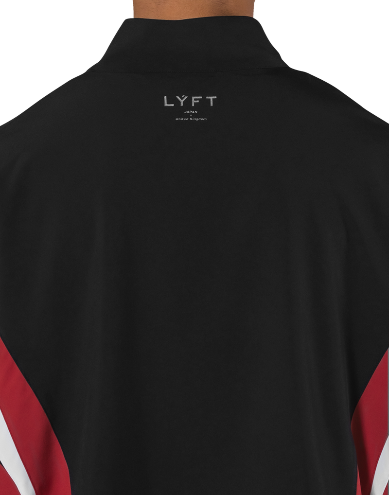 2Line Oversize Track Jacket V.2 - Red – LÝFT 2Line Oversize Track Jacket V.2 - Red – LÝFT