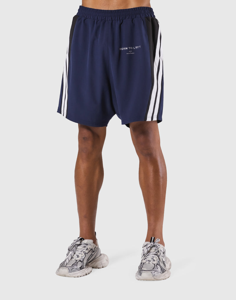 2Line Wide Shorts - Navy – LÝFT
