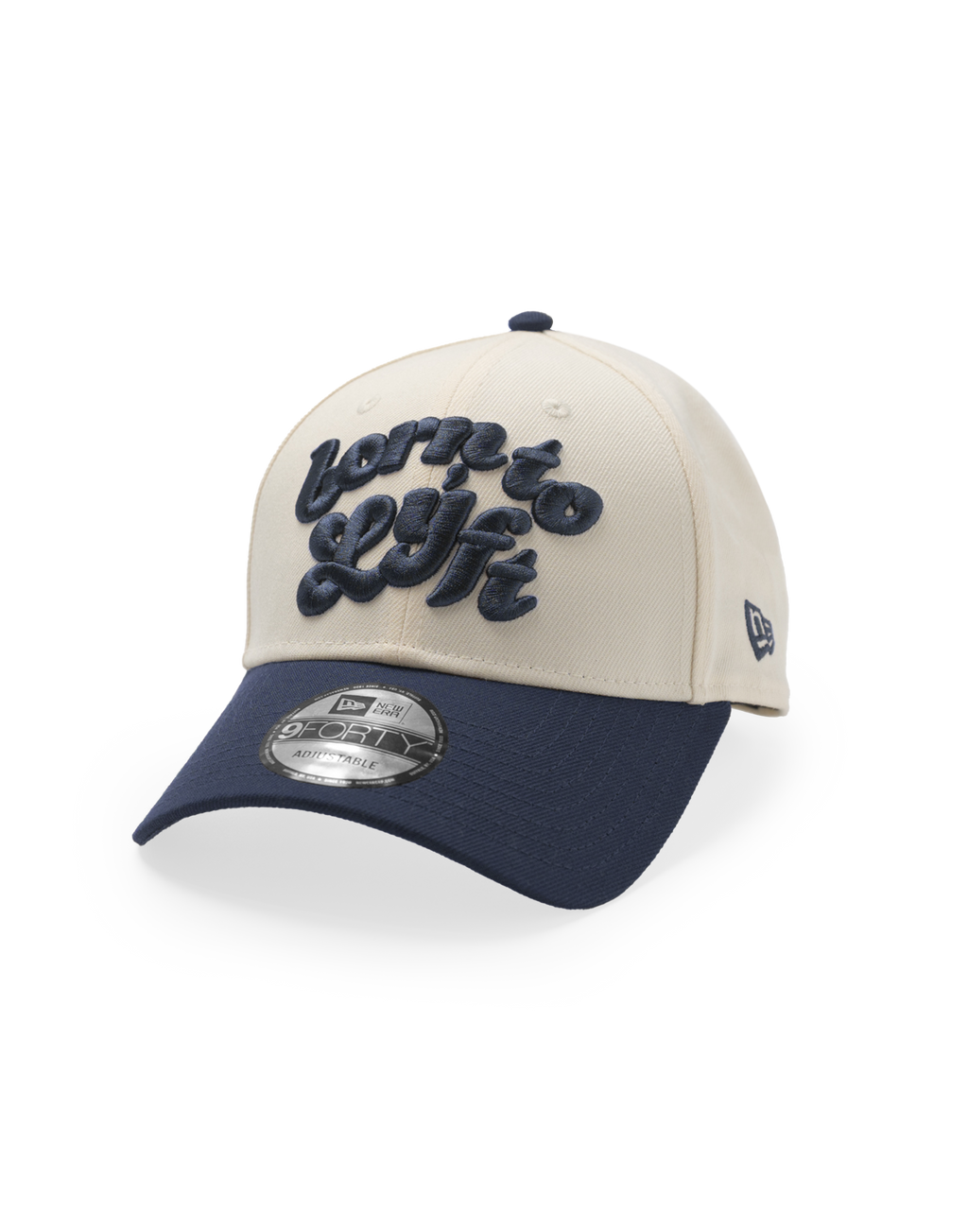 LÝFT × New Era 9Forty Bicolor BTL Logo - Navy LÝFT × New Era 9Forty Bicolor BTL Logo - Navy