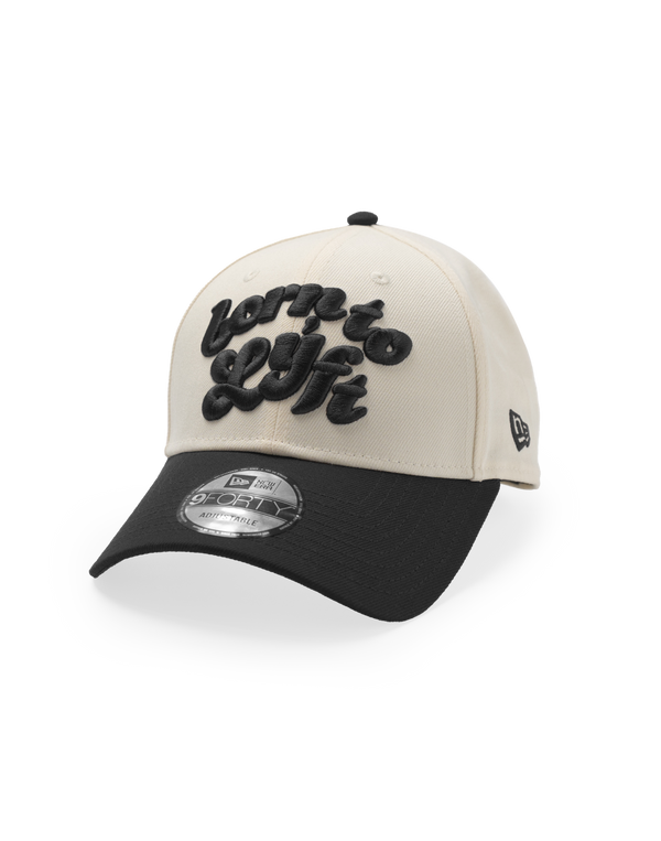LÝFT × New Era 9Forty Bicolor BTL Logo - Black