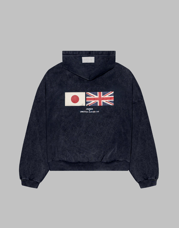 LÝFT × XXX LIMITED FLAG HOODIE - BLACK Flag Oversize Sweat Hoodie - Black – LÝFT