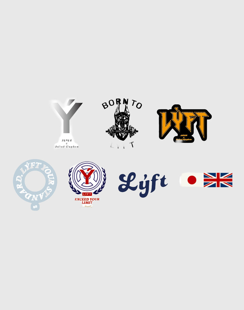 Multi Logo Sticker Set Ver.1 – LÝFT