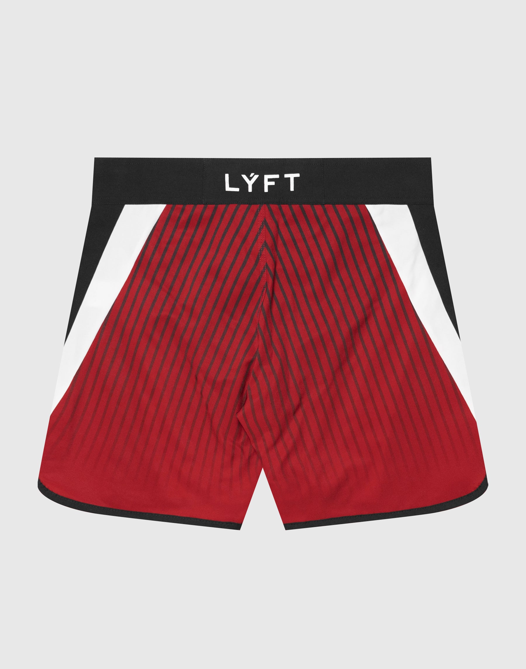 Side Pattern Stripe Stage Shorts - Red – LÝFT