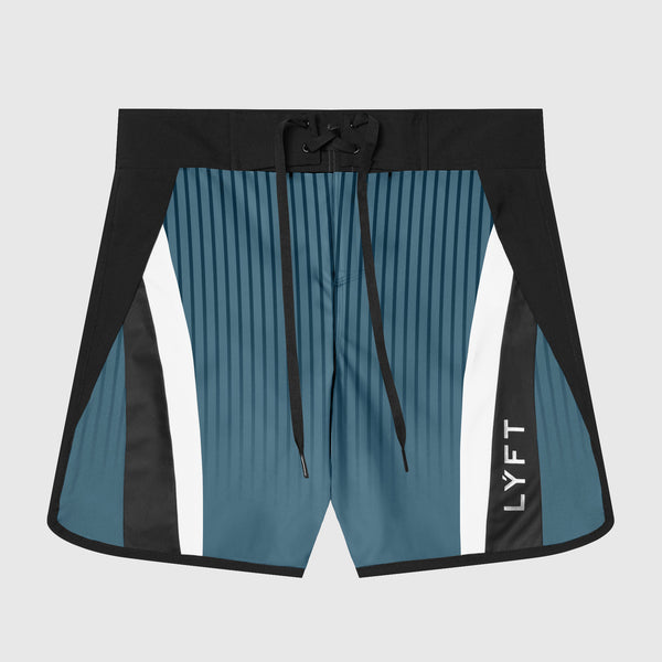 Side Pattern Stripe Stage Shorts - Navy – LÝFT Side Pattern Stripe Stage Shorts - Navy – LÝFT