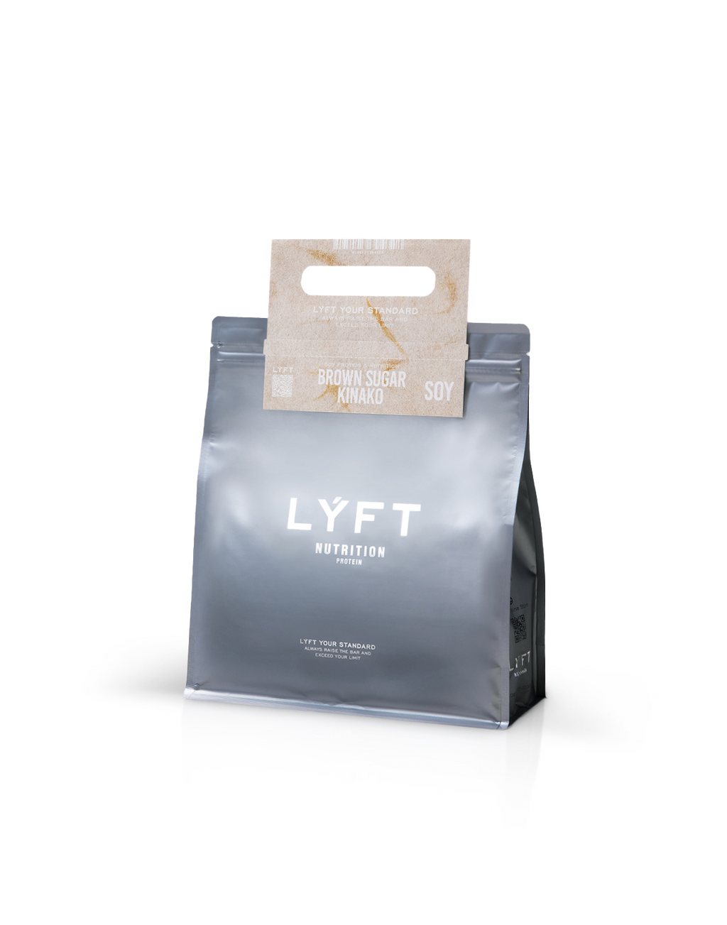 公式】LÝFTプロテイン｜SOY 黒糖きな粉味500g