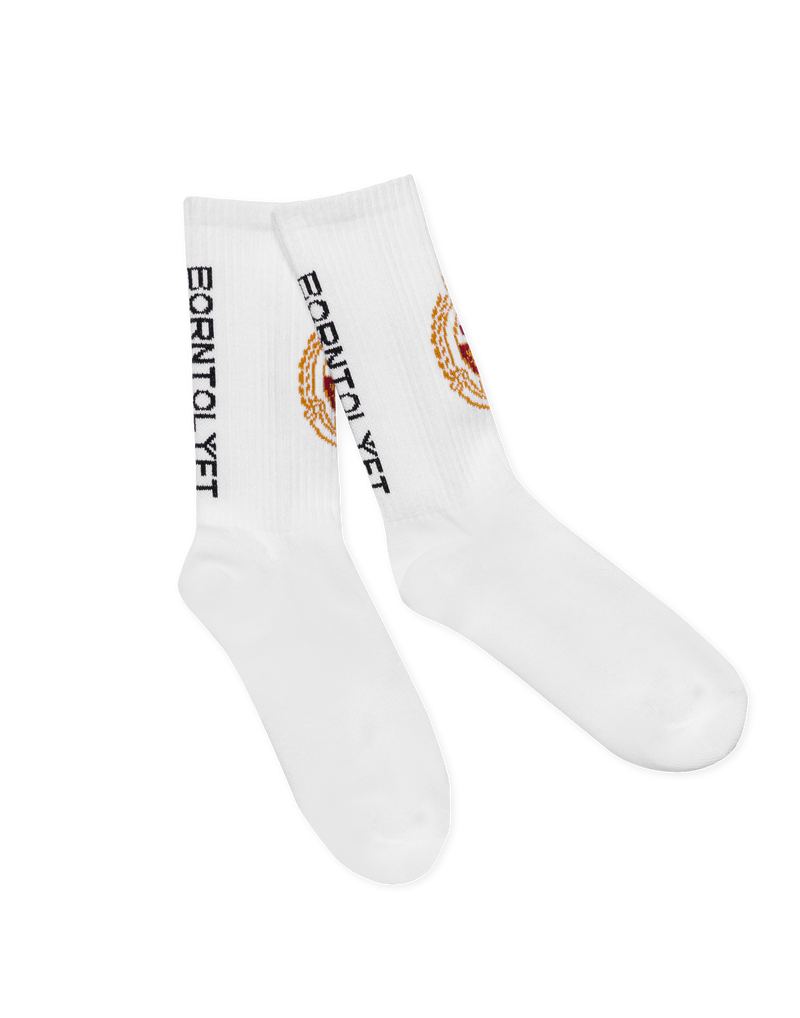 LÝFT Emblem Socks - White