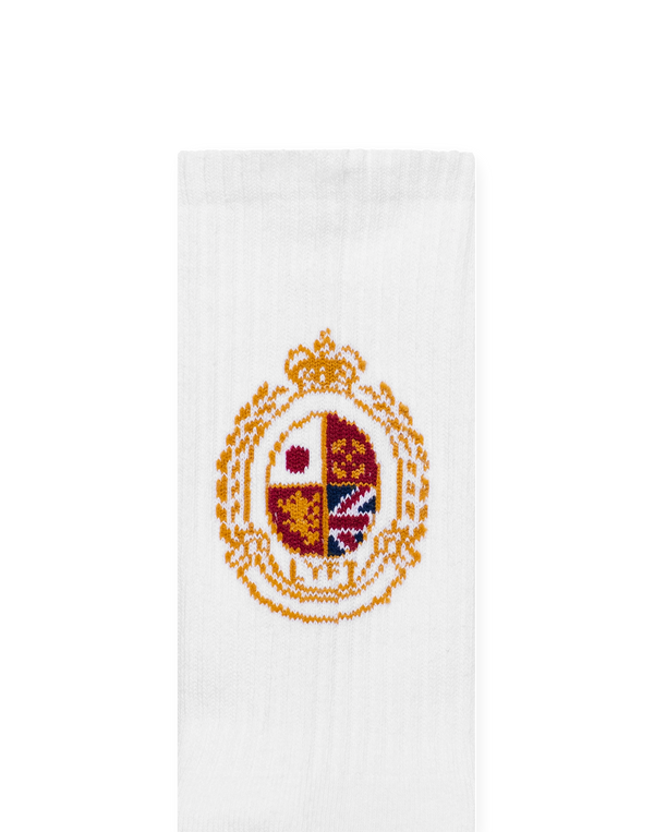 LÝFT Emblem Socks - White