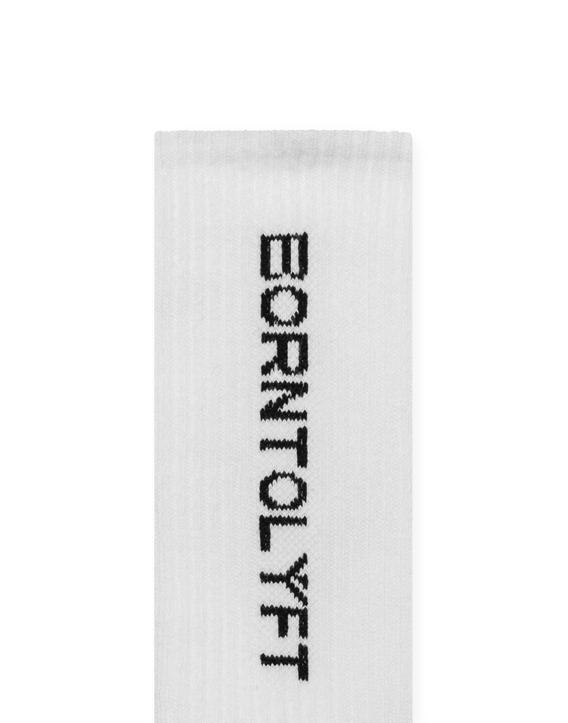 LÝFT Emblem Socks - White