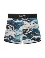 LÝFT Graphic Stage Shorts - Blue