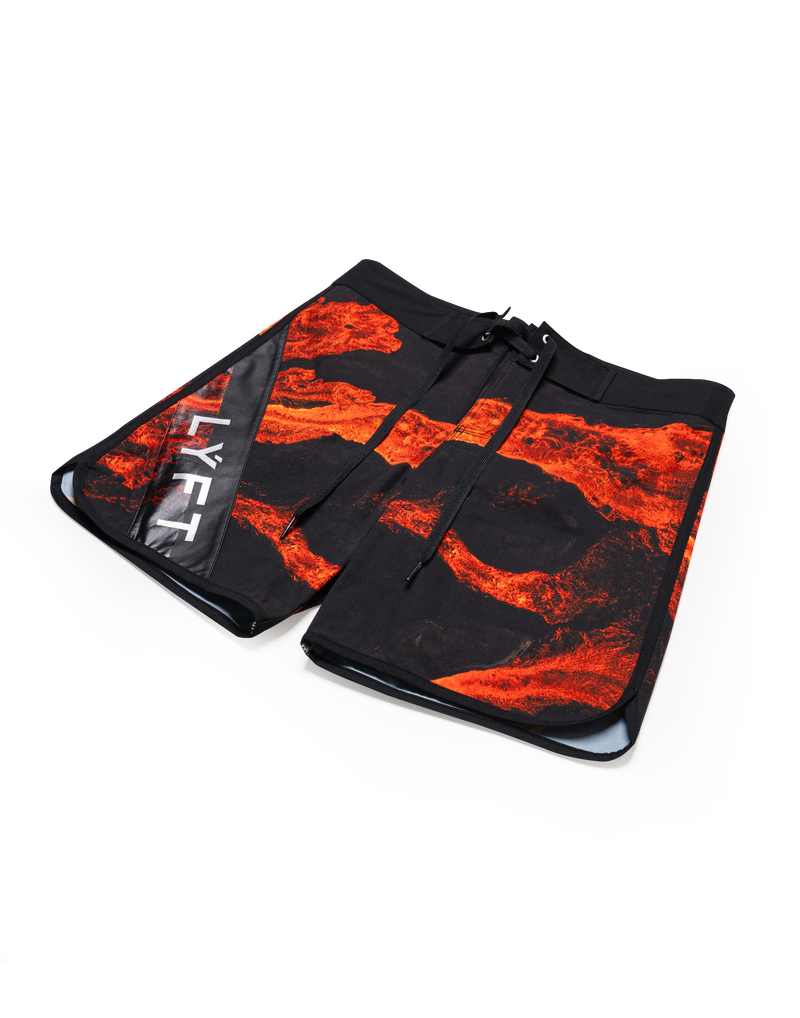 LÝFT Graphic Stage Shorts - Black