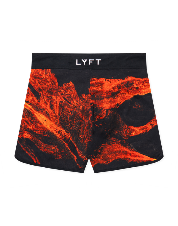 LÝFT Graphic Stage Shorts - Black
