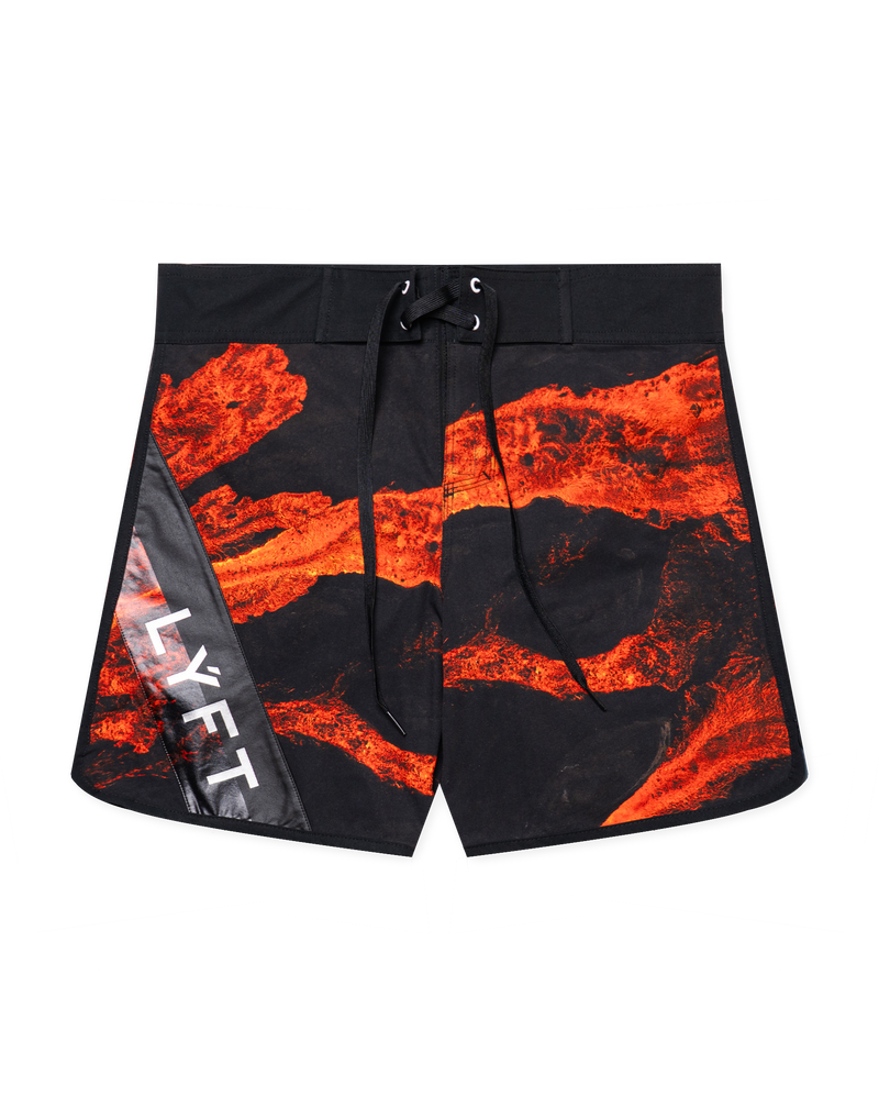 LÝFT Graphic Stage Shorts - Black