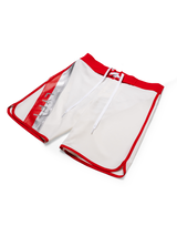 LÝFT Stage Shorts - White/Red