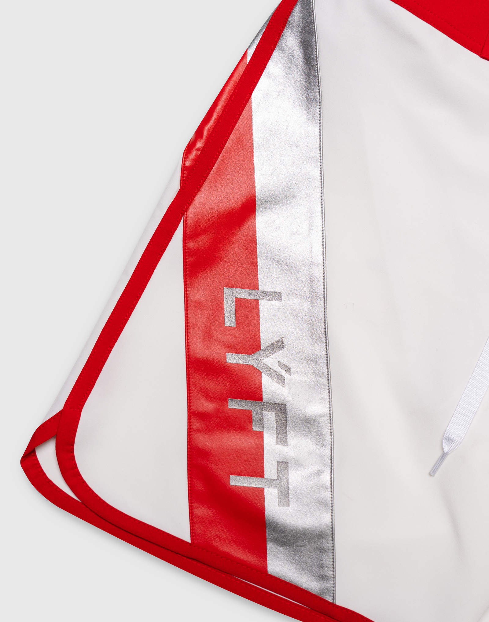 LÝFT Stage Shorts - White/Red