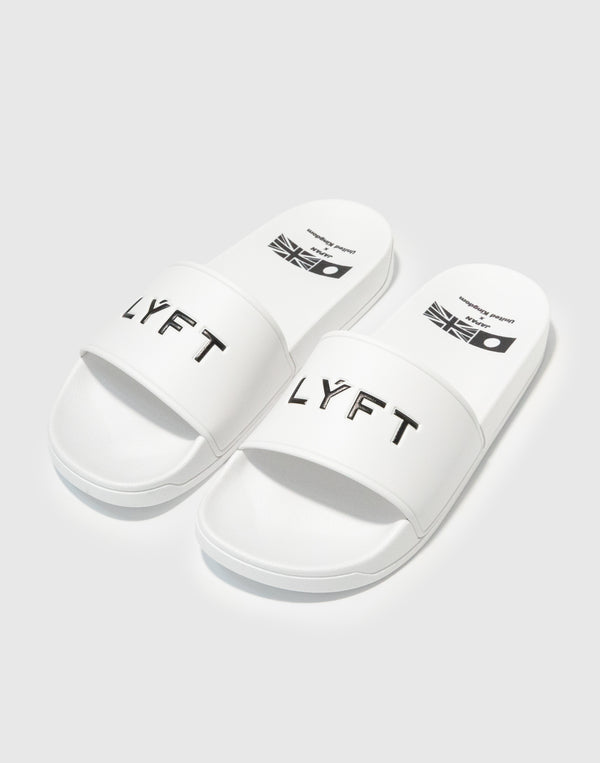 Side LÝFT Logo Socks - White