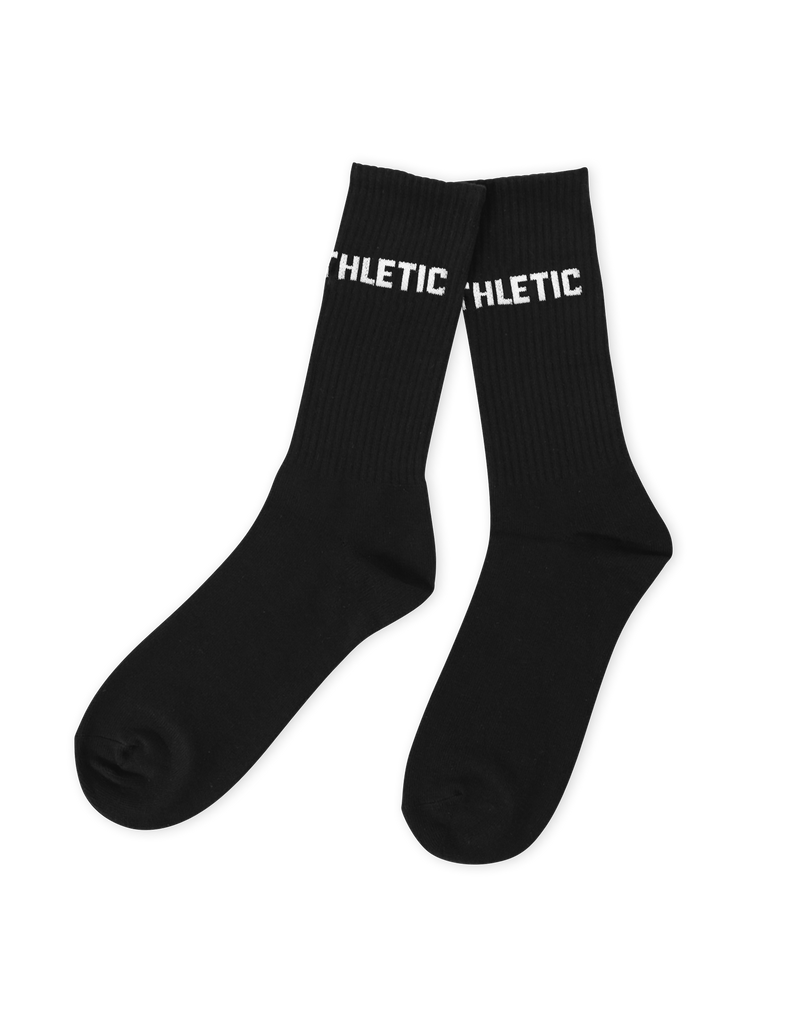 LÝFT 애슬레틱 로고 양말 - 블랙