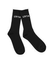 LÝFT 애슬레틱 로고 양말 - 블랙