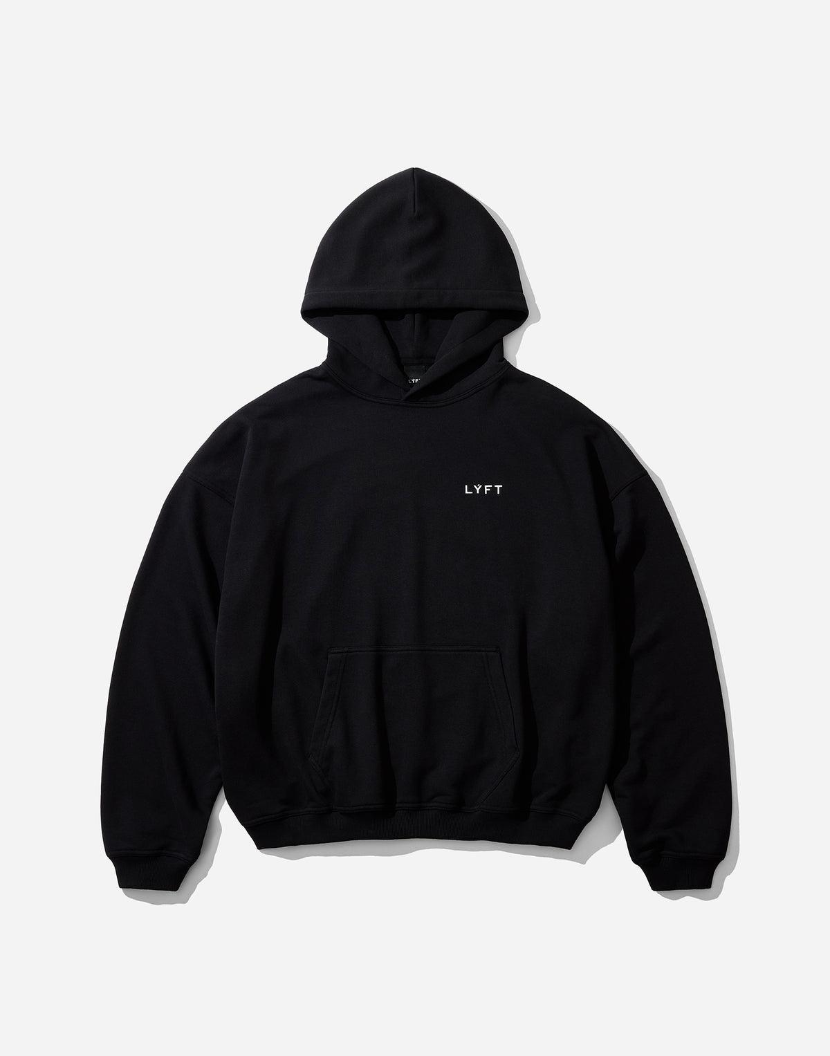 TEAM LÝFT Logo Oversized Hoodie - Black