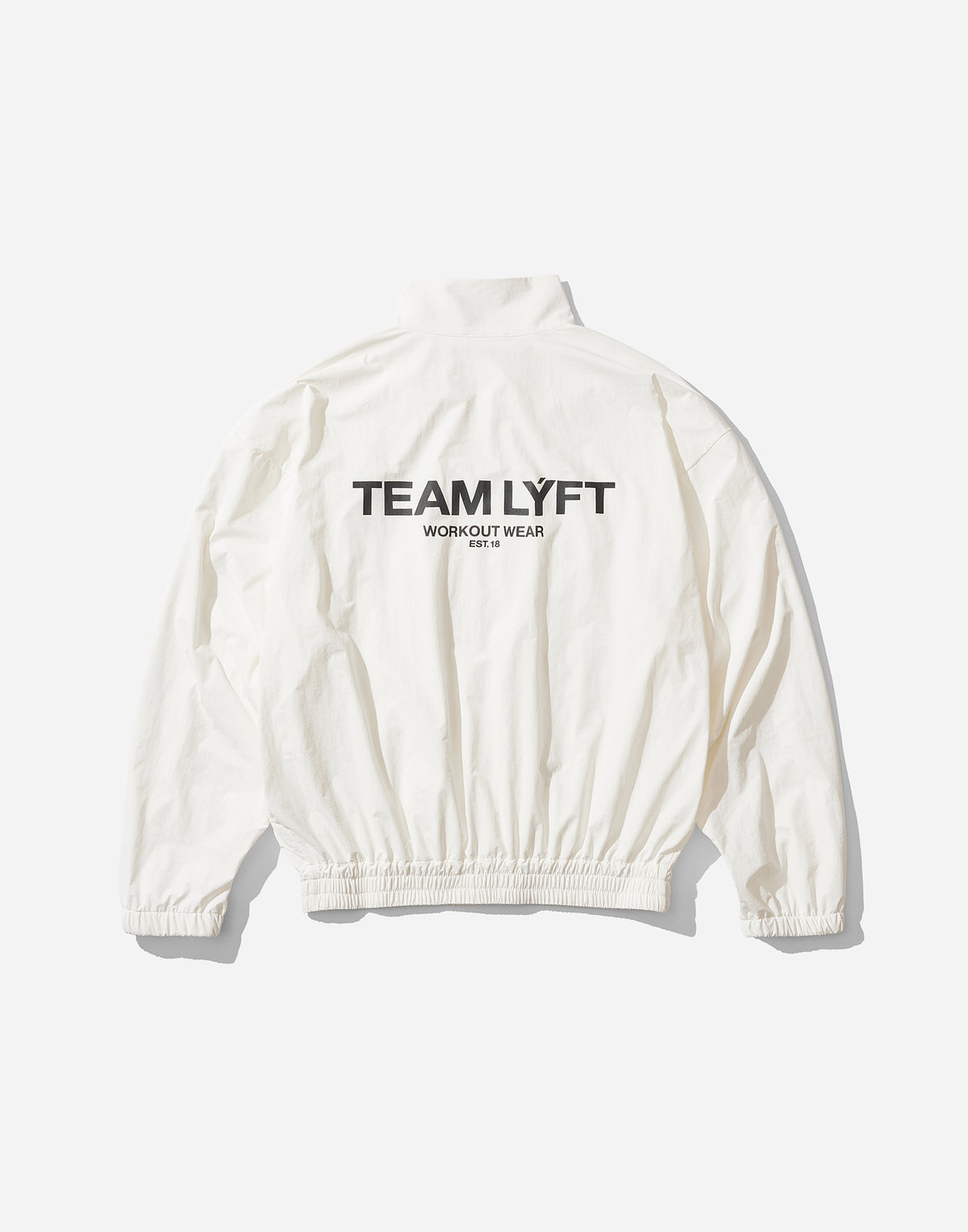 TEAM LÝFT Logo Nylon Jacket - White