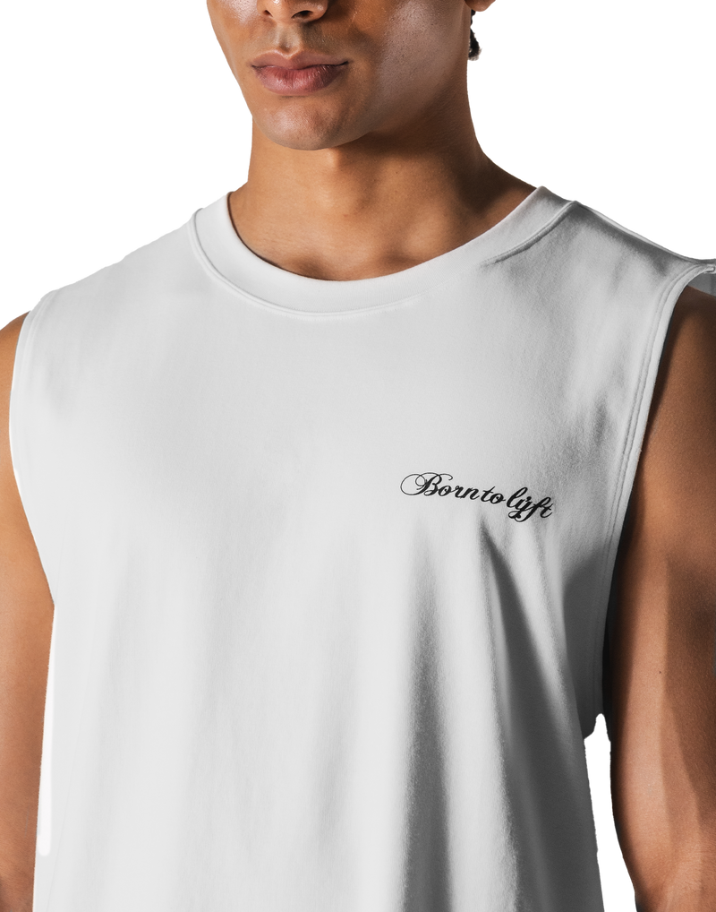 Extend Cotton Tanktop - White
