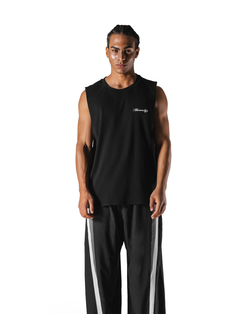 Extend Cotton Tanktop - Black