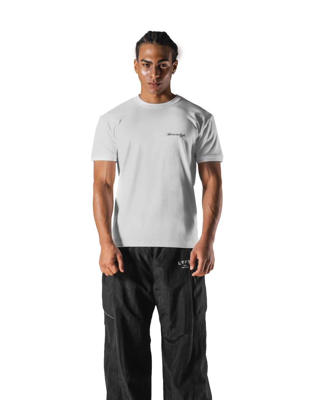 LÝFT Ringer T-Shirt - White