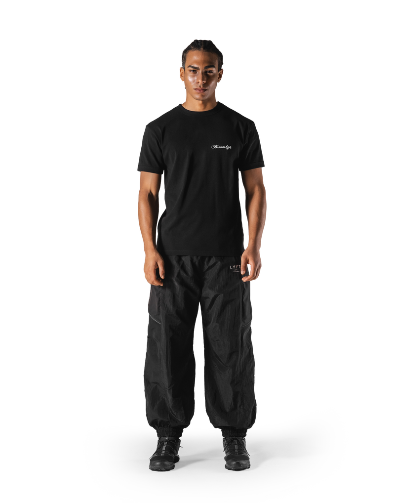 LÝFT Ringer T-Shirt - Black