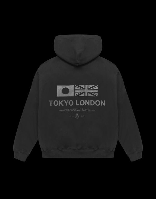 Black Flag Hoodie - Black