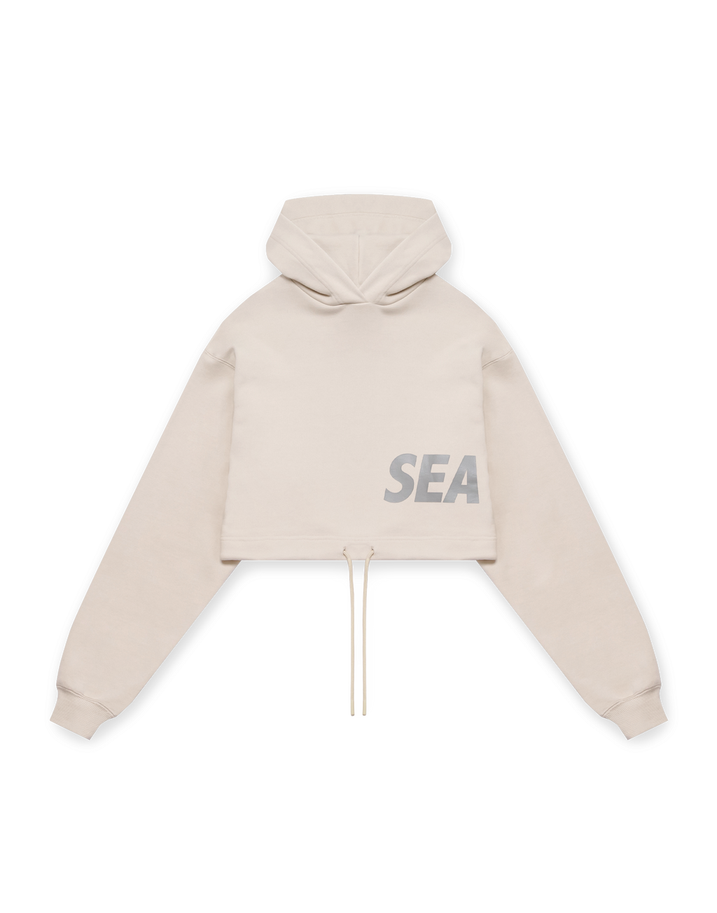 LYFT United Kingdom WIND AND SEA スウェット LÝFT × WIND AND SEA Wide Cropped Hoodie - Ivory
