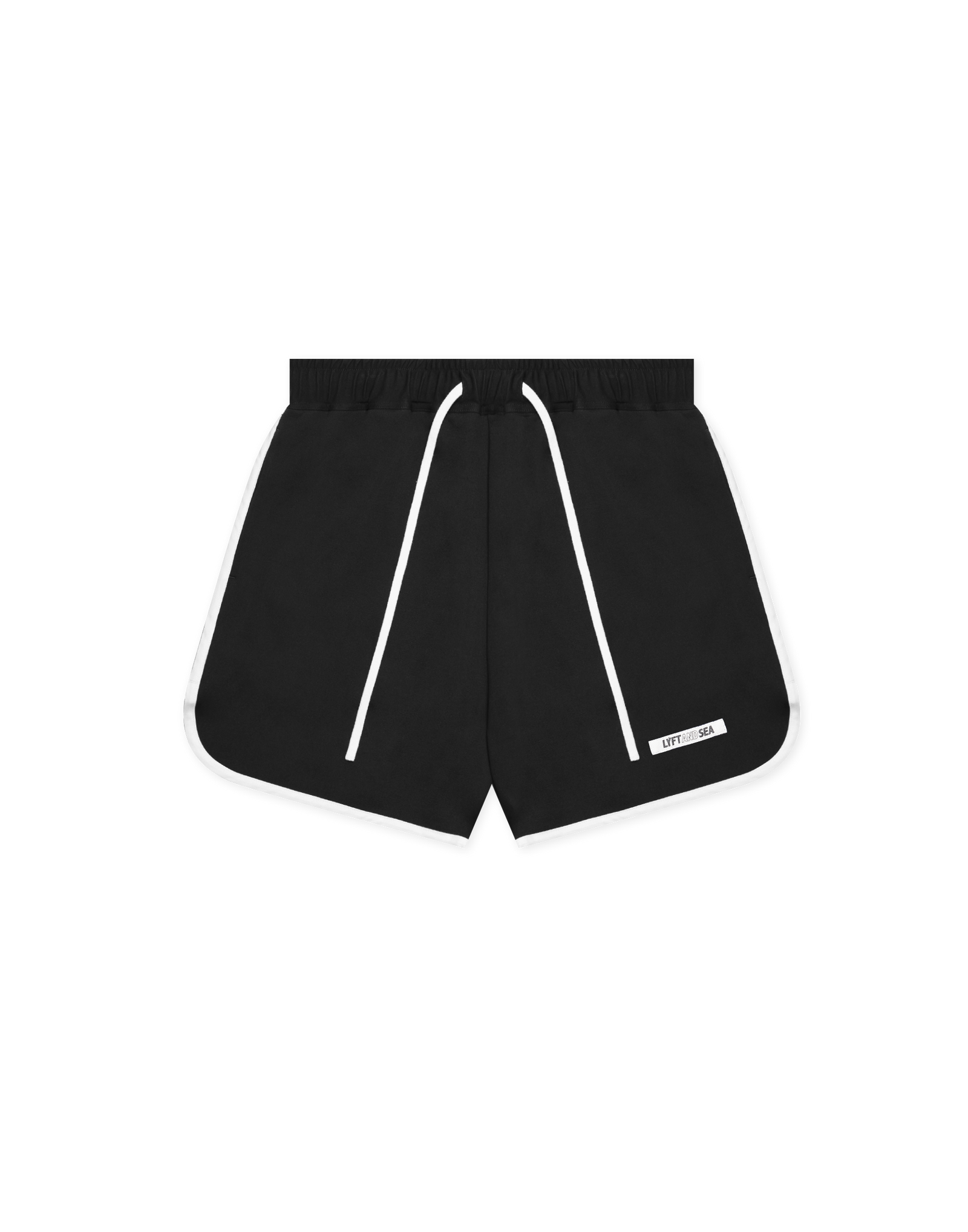 LÝFT × WIND AND SEA Wappen Shorts - Black LÝFT × WIND AND SEA Wappen Shorts - Black