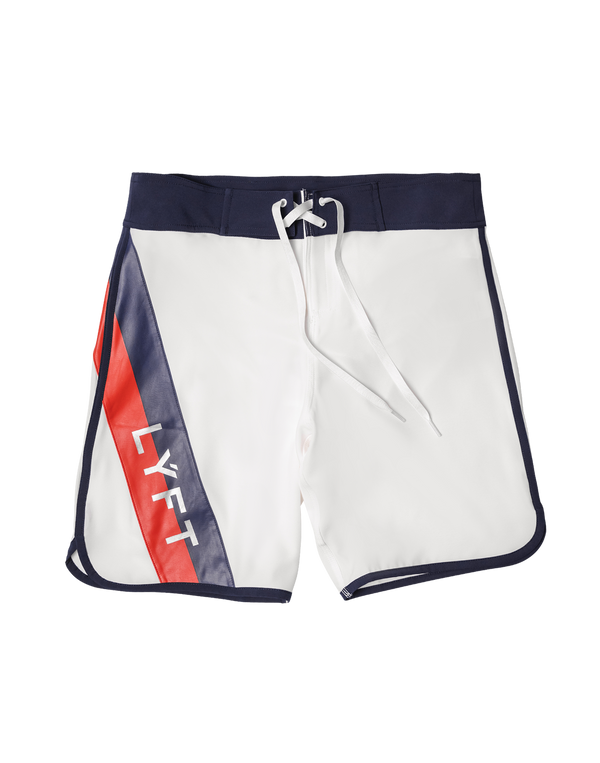 LÝFT Stage Shorts - White UK