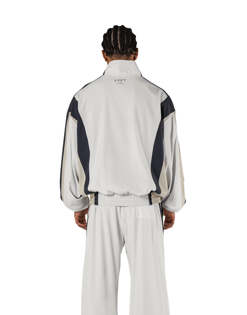 2Line Oversize Track Jacket - Ivory