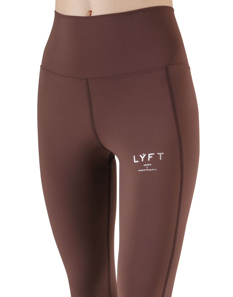 LÝFT Standard Leggings - Brown