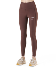 LÝFT Standard Leggings - Brown