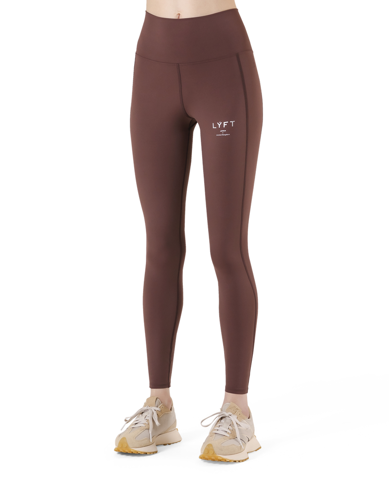 LÝFT Standard Leggings - Brown