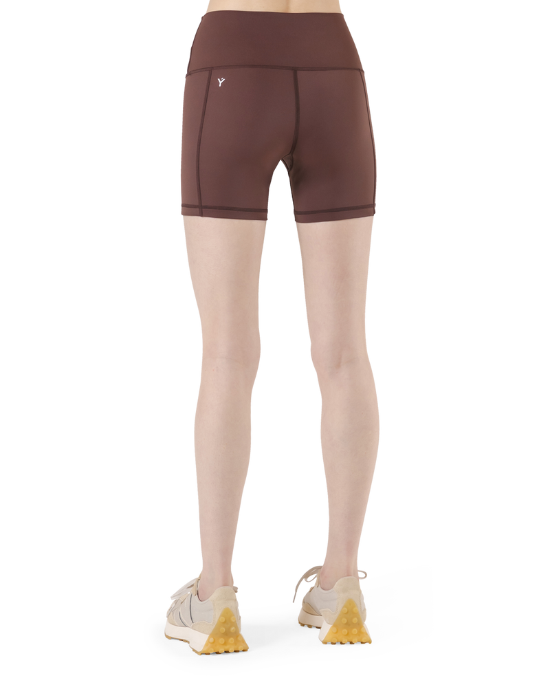 LÝFT Standard Short Leggings - Brown