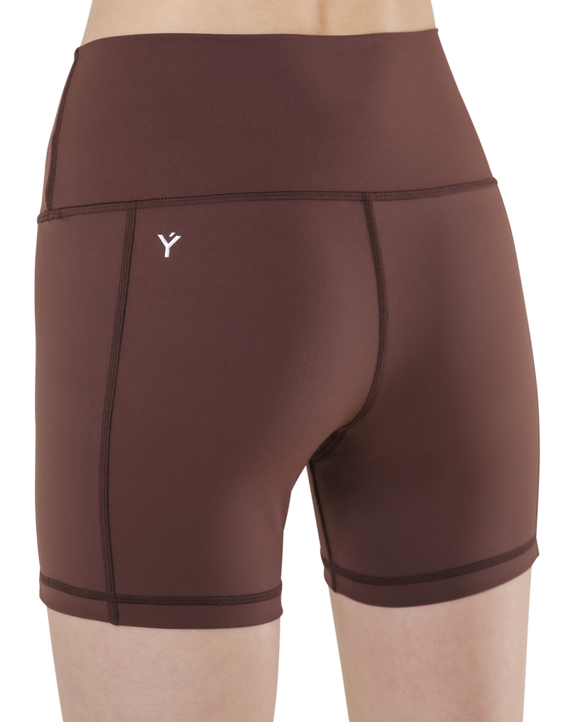 LÝFT Standard Short Leggings - Brown