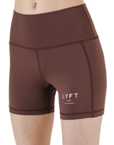 LÝFT Standard Short Leggings - Brown