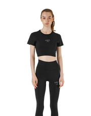 Standard Cropped T-Shirt - Black