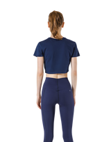 Standard Cropped T-Shirt - Navy