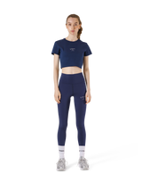 Standard Cropped T-Shirt - Navy