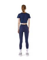 Standard Cropped T-Shirt - Navy