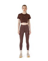 Standard Cropped T-Shirt - Brown