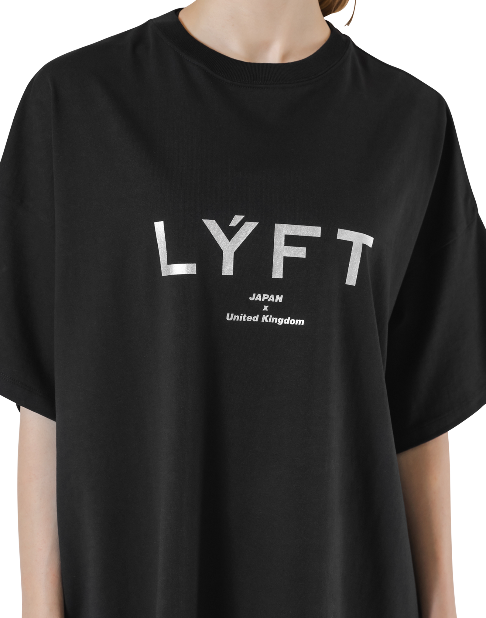 Standard Oversize T-Shirt - Black – LÝFT Standard Oversize T-Shirt - Black – LÝFT